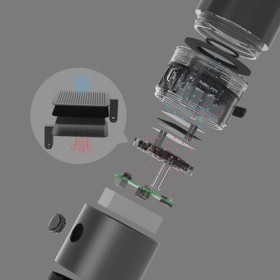 Générateur de bouteilles deau à hydrogène Tritan - Avec technologie SPE et PEM, mini tasse deau rechargeable riche en hydro