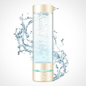 H2 Life Générateur dhydrogène, bouteille deau dhydrogène professionnelle sans BPA, double mode, ioniseur deau réutilisabl