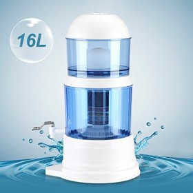 16L Système de filtre à eau de fontaine de purification deau, Système de filtration deau comprenant une cartouche filtrante