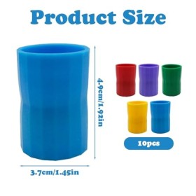 Lot de 10 tourbillons deau hexagonaux - Connecteur de bouteille Vortex - Cadeau de robinet hexagonal - Pour la fabrication d