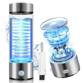 IUHFSIFS Générateur de bouteille deau dhydrogène 3000PPB 【Nouvelle mise à niveau 2024】【Certificat mondial CAS】BBB006