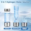 Générateur de bouteille deau à hydrogène 3 en 1 – Purificateur deau portable de 450 ml, eau Kangen, bouteille deau hydrogé