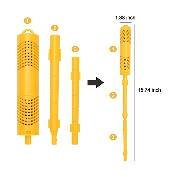 Tiardey Hot Spring Piscine Baignoire purificateur deau b?Ton Filtre minéral Filtre à Eau Dispositif de Purification de leau