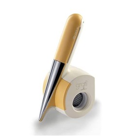 Ariete Gratì 2.0 447, Râpe à Fromage Électrique Sans Fil, Rouleau en Acier Inoxydable Inclus, 1 Kg de Fromage avec Une Charge