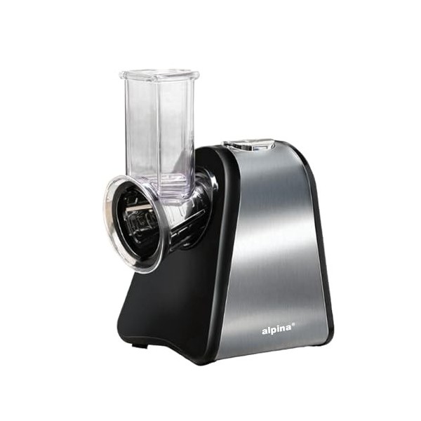 alpina Mandoline Cuisine Électrique - Coupe Legumes Multifonctions - Hachoir Électrique en Acier Inoxydable - Mandoline Coupe