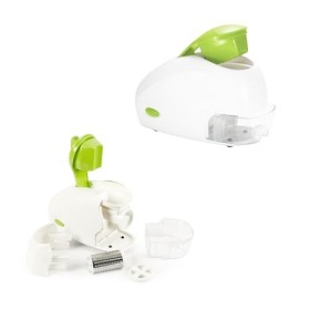 Wintem Râpe électrique 30,1 x 19,5 x 14,9 cm 250 W – Convient également pour le pain sec et les ingrédients durs – Bac à from