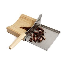 Couteau Ultra Tec pour biltong, à bouts arrondis et avec plateau en Inox magnétique