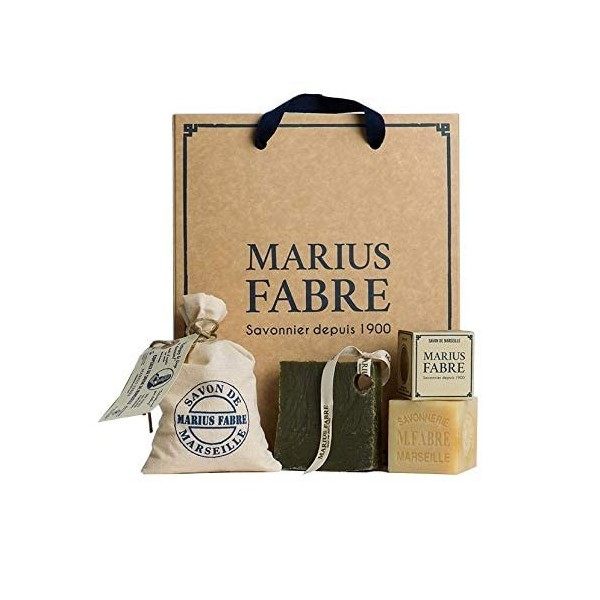 MARIUS FABRE- Coffret"Découverte du savon de Marseille"