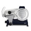 H.Koenig Trancheuse électrique à viande MSX254, charcuterie, professionnelle, précise,coupe 0-12 mm,lame 25 cm,aiguiseur inté