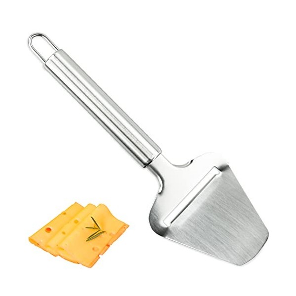 LAMXD Trancheuse à fromage, en acier inoxydable, robuste et de qualité professionnelle - Outil de cuisine élégant - Trancheus