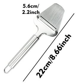 LAMXD Trancheuse à fromage, en acier inoxydable, robuste et de qualité professionnelle - Outil de cuisine élégant - Trancheus