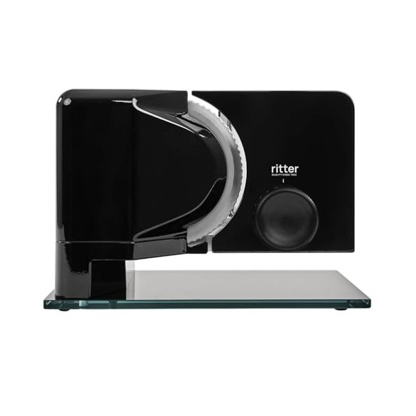 ritter Trancheuse universelle sono 2 trancheuse électrique à moteur ECO, fabriquée en Allemagne, noir