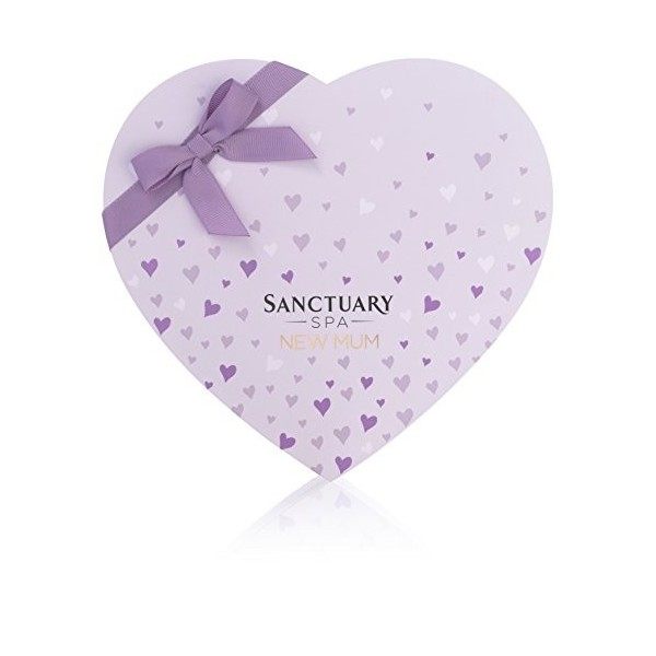 Sanctuary Spa Coffret cadeau pour fête prénatale - Boîte de friandises pour maman avec huile vergetures, crème hydratante pou