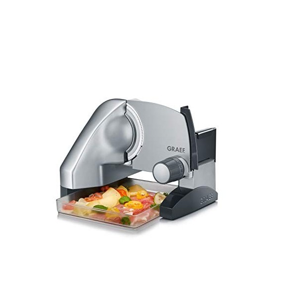 Graef SKS500 S50000 Trancheuse Universelle SKS 500 en Argent, Acier Inoxydable, Multicolore