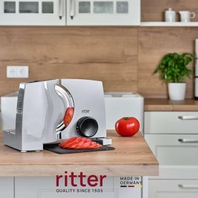 ritter nova 1 Duo Plus, trancheuse électrique universelle en métal avec moteur ECO, fabriqué en Allemagne