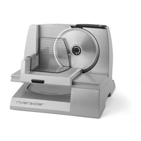 Riviera-et-Bar PT194A Trancheuse Domestique Inox, Gris
