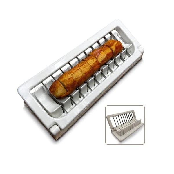 Coupe Saucisse | Tranches de saucisses rapides & régulières | Articulations durables + lames tranchantes | Coupeuse de saucis