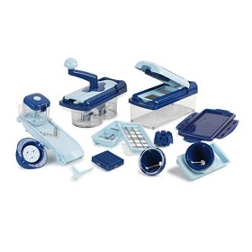 Genius Nicer Dicer Fusion Smart Julietti | Mandoline 23 en 1 Multifunction Professionelle | Trancheuse | couper- / râpé- / ép