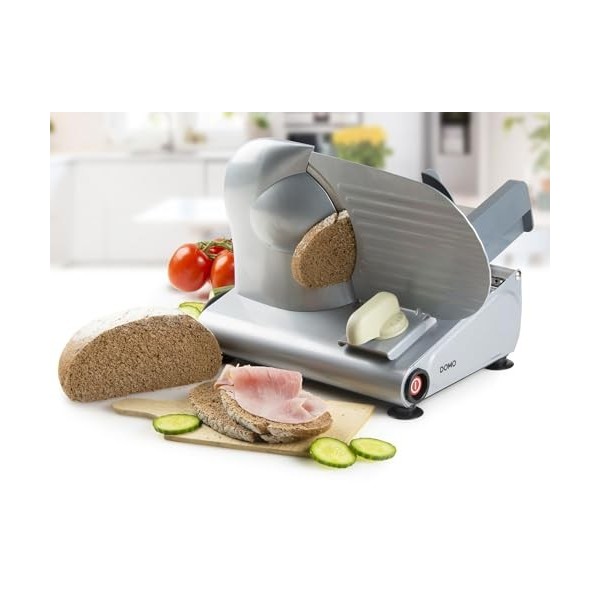 Domo Do-521Sdomo Trancheuse Électrique 150 W Lame 190 Mm Métal, Rose