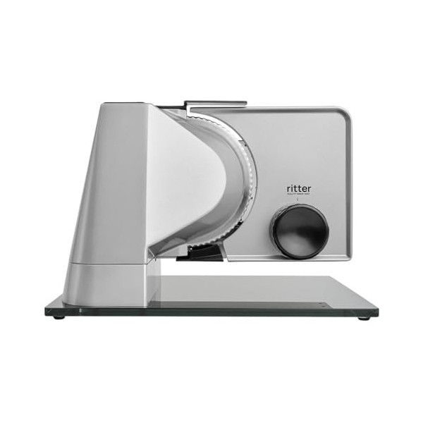 ritter sono 5, trancheuse électrique universelle et tranche-pain tout métal avec moteur ECO, fabriqué en Allemagne, Couleur M