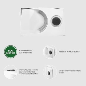 ritter markant 05, trancheuse électrique universelle pliable avec moteur ECO, fabriqué en Allemagne