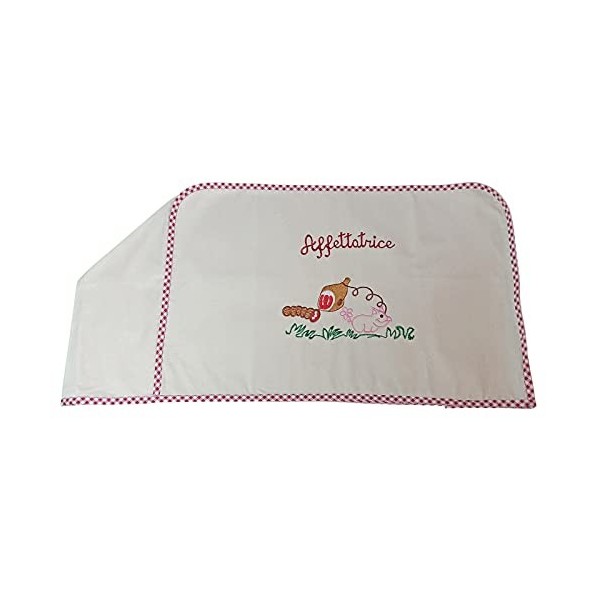 Trama Toscana - Housse pour trancheuse, grand modèle rouge