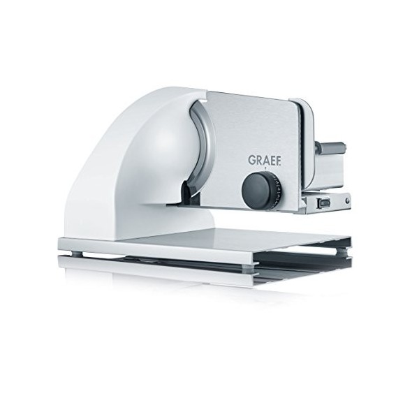 Graef sks903eu Electric 185 W Aluminium Red, Stainless Steel Slicer Freiraumschneider 230 V, 50 Hz, Aluminium, Red, Stainles