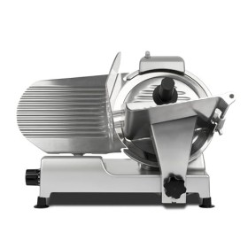 G3 Ferrari G20157 Trancheuse professionnelle Emilia 250, 240 W, lame inox 25 cm, affûteur intégré, interrupteur à 2 boutons, 