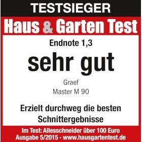 GRAEF Trancheuse Master M9 Acier