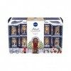 Nivea Calendrier de lAvent 2022 24 pcs - Coffret cadeau : produit hydratant, nettoyant visage, gel douche, baume après-ras