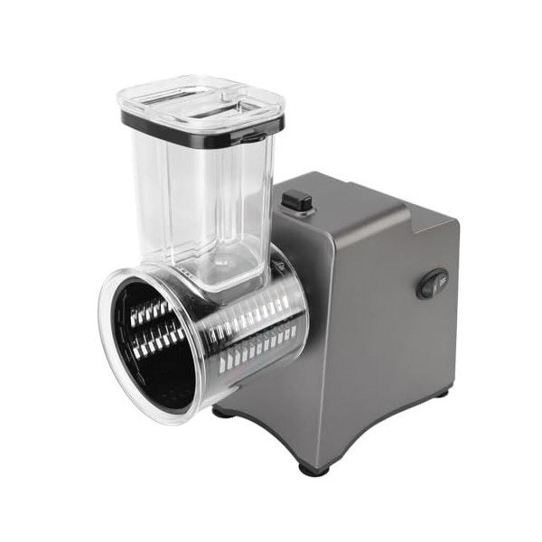 Coupe-Légumes électrique 500W avec 5 Paires de Lames, Râpe à Fromage électrique Multifonctionnelle, Machine à Salade pour Fru