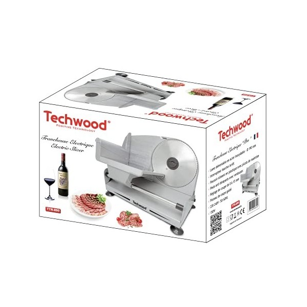Techwood TTR-890 Trancheuse Electrique