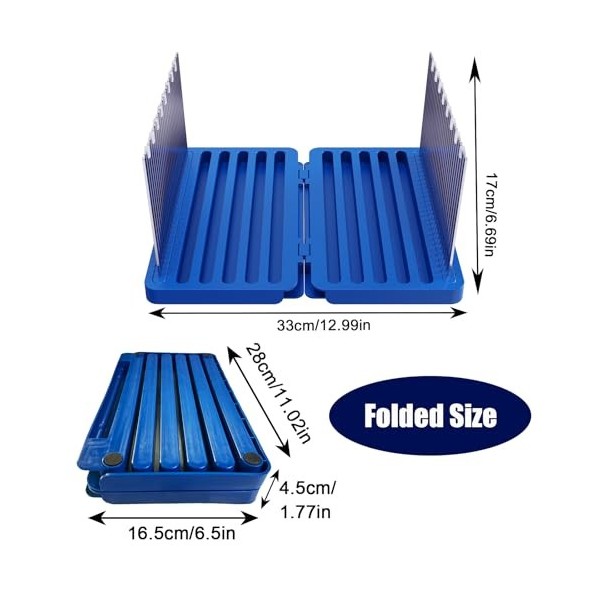 Trancheuse à pain et viande en acier inoxydable 304, pliable, guide de coupe jusquà 29 cm de largeur avec plateau miettes, é