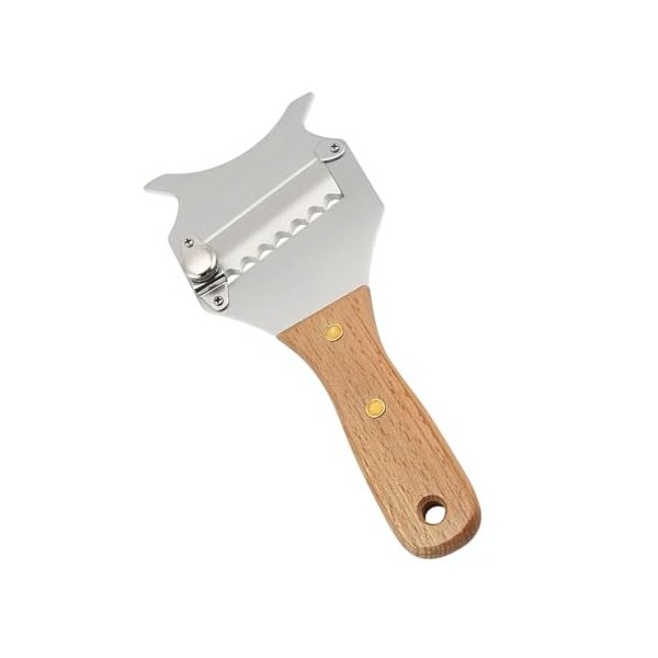 Dewocke Trancheur de Truffes, Râpe à Truffe, Rasoir à Truffe, Trancheur à Fromage en Acier Inoxydable, Rasoir à Fromage au Ch