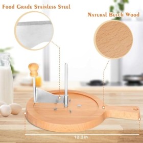 Qaautor Machine à Copeaux de Fromage, Trancheuse à Fromage à Disque, Machine à Copeaux Rotative, Manuelle, Machine à Copeaux 