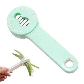 Trancheuse de haricots de coureur, trancheuse de haricots verts et ficelle, outil de découpe de haricots verts pour couper le