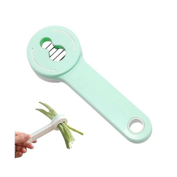 Trancheuse de haricots de coureur, trancheuse de haricots verts et ficelle, outil de découpe de haricots verts pour couper le