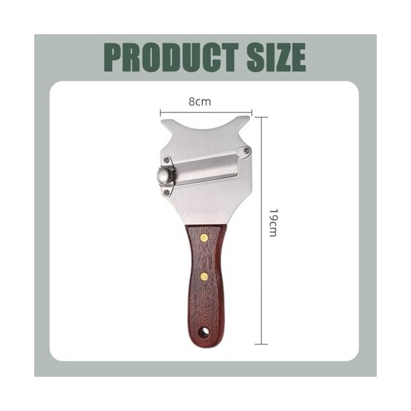 UYVPAER Coupe Truffe,Trancheur De Truffes, Truffe Coupe-Fromage, Rape A Truffe, Rasoir À Truffe Trancheuse À Fromage À Truffe