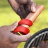 Lot de 2 coupe-saucisses en spirale pour hot-dogs - Coupe-saucisses manuel fantaisie - Pour barbecue et hot dogs - Gadget aux
