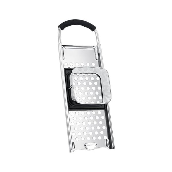 VOANZO Trancheuse à Spaetzle en Acier Inoxydable Trancheuse à Spaetzle Passe au Lave-Vaisselle Râpe à Spaetzle Presse à Spaet