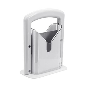Hensych Trancheuse à bagel pour bagel - Outil de coupe auxiliaire pour outils de cuisine et gadgets - Plastique + acier inoxy