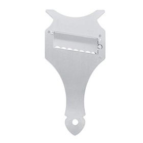 Nimomo Eminceur en INOX Mandoline, Coupe Truffe, Trancheuse à Truffes en Acier Inoxydable Trancheuse à Fromage Rasoir à Choco