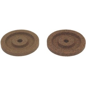 Paire démerigles n ° 2 - avec étape et moyeu grain fin et grossier - aiguiseur aiguiseur lame trancheuse compatible avec R