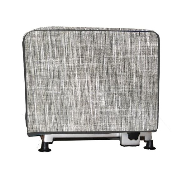 Couvre-trancheuse en coton 38 x 44 x 29 cm Made in Italy MANAOS GRIGIO 