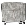 Couvre-trancheuse en coton 38 x 44 x 29 cm Made in Italy MANAOS GRIGIO 