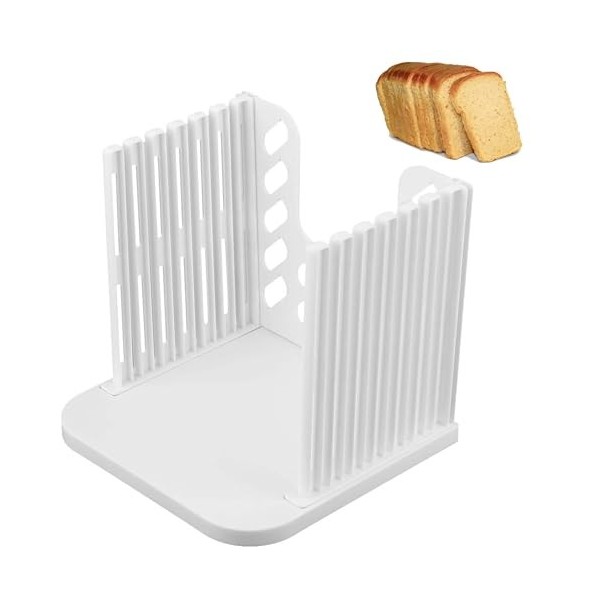 QIUMING Épaisseurs Trancheuse à pain Trancheuse à Pain Coupe Plastique Machine à Trancher pour Pain Trancheuse pour Pain Tran