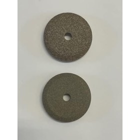 B280 BEST SOLUTIONS Lot de 2 meules moules, diamètre 40 mm – épaisseur 8 mm – trou de rechange 6 mm pour affûteur affûteur