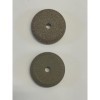 B280 BEST SOLUTIONS Lot de 2 meules moules, diamètre 40 mm – épaisseur 8 mm – trou de rechange 6 mm pour affûteur affûteur