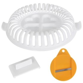 DIY Croustilles Fabricant, Pomme de terre végétale Crisp Chip Slicer Maker, Machine à chips de pommes de terre au four à micr