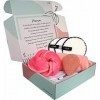 Coffret Cadeau Femme Soin Beauté Spa pour Offrir à votre mère avec Message Personnalisé, Set de Démaquillage 7 produits Origi